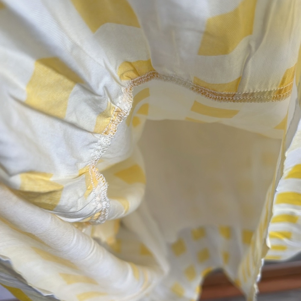 Pretty Garden yellow Plaid dress NWT - Picture 6 of 8